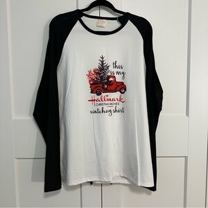 Hallmark Black and White T-Shirt